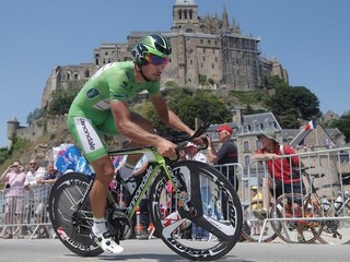 Peter Sagan počas 11. etapy Tour.