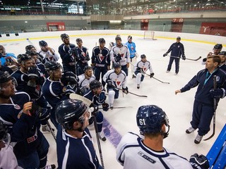 Slovanisti na prvom tréningu v novej sezóne.