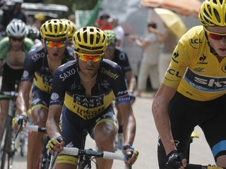 Contador, Kreuziger a Froome.