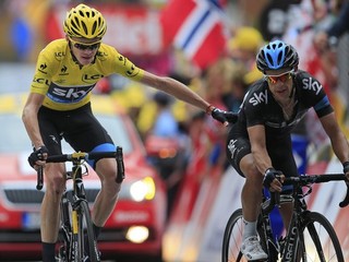 Froome a Porte.
