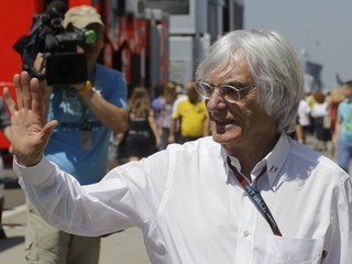 Bernie Ecclestone.