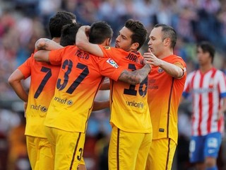 Barcelona oslávila titul víťazstvom nad Atléticom 2:1