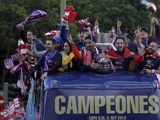 Atletico oslávilo pohárový triumf s dvestotisíc fanúšikmi