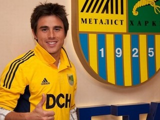 Hráč Metalistu Willian Gomes.