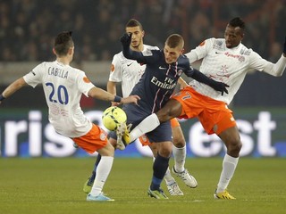 PSG vyhral nad Montpellierom a pred Lyonom má náskok osem bodov