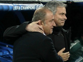Tréner Istanbulu Fatih Terim a José Mourinho