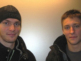 Juraj Mikúš (vľavo) s bratom Tomášom.