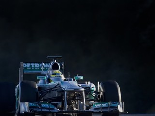 Nico Rosberg počas testu.