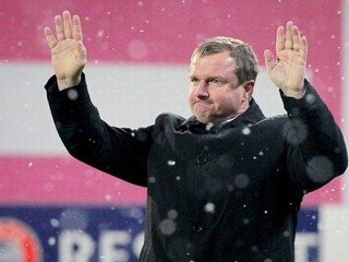 Tréner Plzne Pavel Vrba.