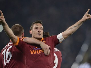 Totti je už druhým najlepším strelecom v histórii Serie A