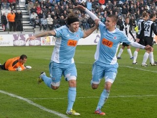 Filip Hlohovský a Karol Mészáros (vpravo).