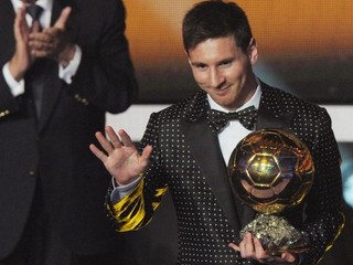 Argentínsky útočník Lionel Messi.