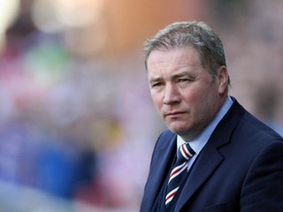 Manager Rangers Ally McCoist.