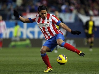 Falcao strelil prvý gól.