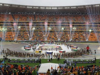 Otvárací ceremoniál Afrického pohára národov.