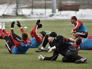 Zimná príprava bystrických futbalistov.