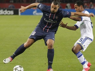 PSG vyhral 4:0, Ibrahimovič strelil dva góly