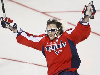 Šou Alexandra Ovečkina v zápase hviezd NHL.