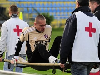 Trnavský brankár Filipko sa zranil, možno má po kariére