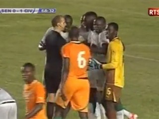 Zápas bol veľmi nervózny.