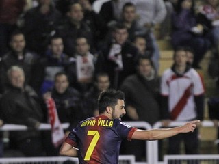 Villa a Iniesta sa pohrali s 5 hráčmi Celty a Barca viedla