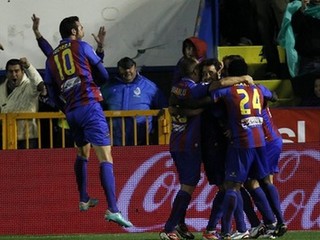 Levante - Zaragoza 0:1 v prvom zápase osemfinále pohára