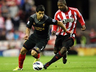 Luis Suarez zachraňoval v Sunderlande bod.