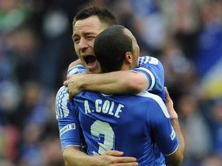 John Terry a Ashley Cole z Chelsea.