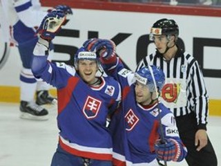 Tomáš Kopecký je najlepším strelcom slovenského tímu na šampionáte. Proti Kanade strelil už piaty gól na MS.