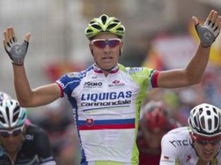 Sagan skončil v 4. etape druhý, celkovo je na 2. mieste