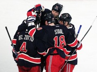 Rangers s 50. víťazstvom, Gáborík 1+1