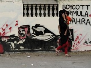 Demonštranti vyzývajú na bojkot Veľkej ceny.