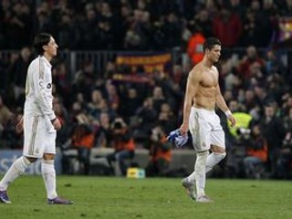 Gól Ronalda (vpravo) na postup Realu nestačil. Portugalčan plakal.