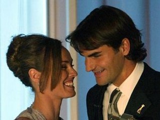 Martina Hingisová a Roger Federer
