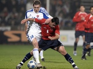 Juraj Kucka v drese reprezentácie.