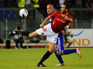 Slovan remizoval v Ríme s AS 1:1 a senzačne postúpil