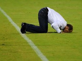 Vladimír Weiss po postupe do skupinovej fázy Európskej ligy.