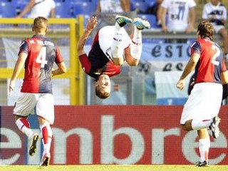 Juraj Kucka a jeho gólové salto.