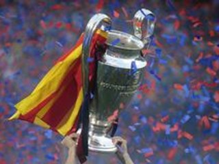 Barcelonskí hrdinovia doma, oslavy vrcholia na Nou Campe