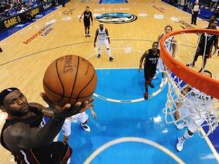 LeBron James v 5. finále NBA proti Dallasu.