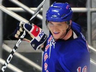 Útočník NY Rangers Marián Gáborík.