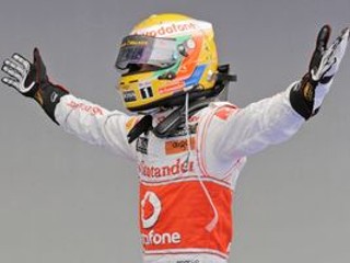 Lewis Hamilton po Veľkej cene Nemecka.