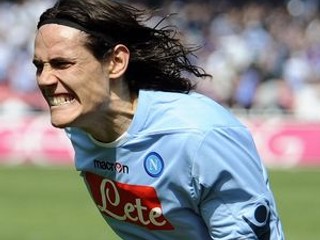 Edinson Cavani z SSC Neapol.
