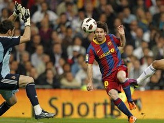 Lionel Messi verzus Iker Casillas.