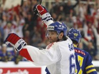 Líder českého tímu Jaromír Jágr