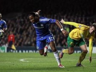 Didier Drogba sa v utorok proti Žiline gólovo nepresadil.