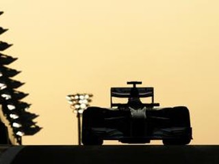 Fernando Alonso v Abú Dabí.