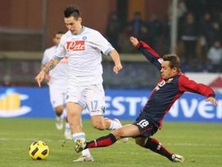 Marek Hamšík v zápase proti Janovu.