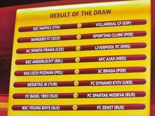 V Európskej lige si zahrá Sparta proti Liverpoolu