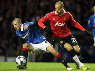 Vladimír Weiss v drese Rangers.